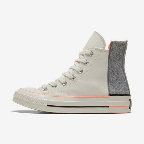 Converse/匡威正品新款女子拼接撞色运动休闲系带高帮板鞋569434C