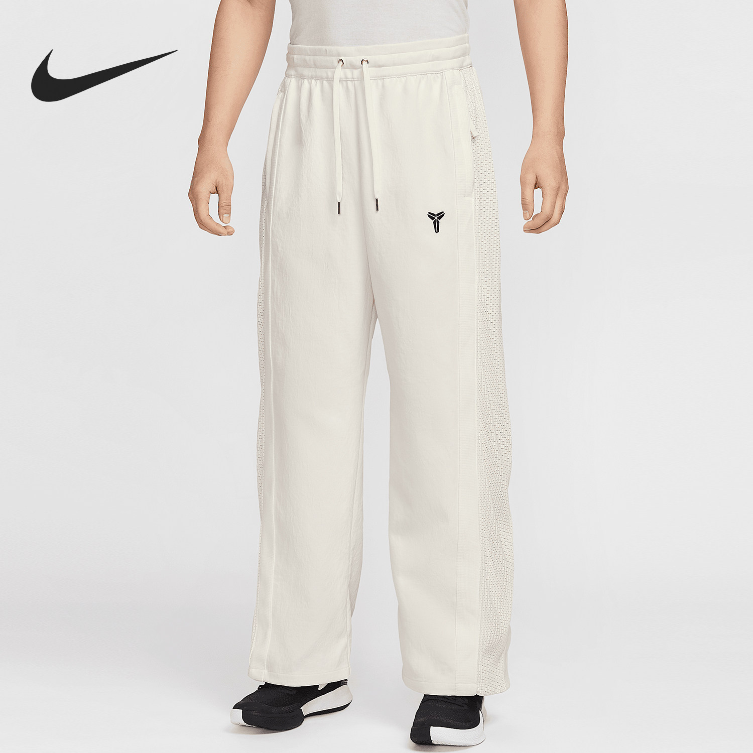 Nike/耐克正品2025新款男士针织褶裥拼接经典运动长裤IB0010-133