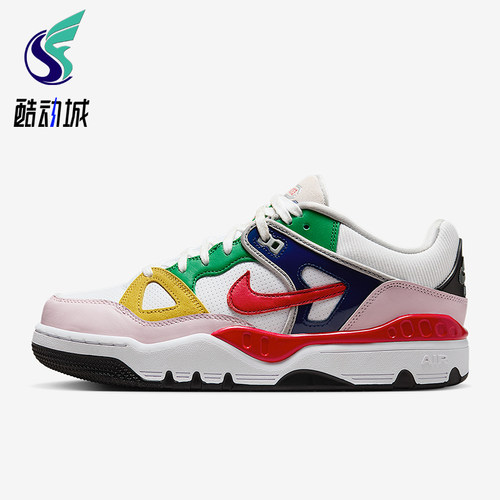 Nike/耐克正品Air Force 3男士休闲运动耐磨拼接板鞋FQ7012-100