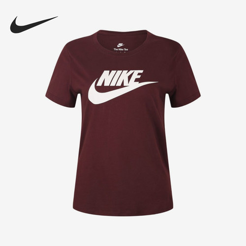 Nike/耐克正品女士经典圆领透气套头运动短袖T恤DV6095-652