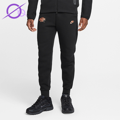 Nike/耐克正品Tech Fleece男士系带针织束脚休闲运动裤HQ3749-010