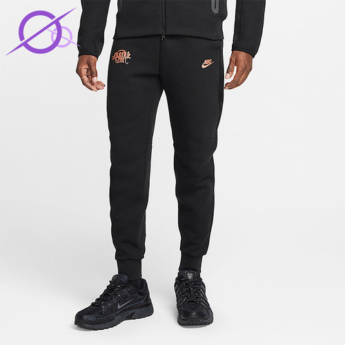 Nike/耐克正品Tech Fleece男士系带针织束脚休闲运动裤HQ3749-010