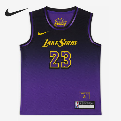 Nike/耐克正品NBA Jersey 詹姆斯小童运动训练球衣IH2146-504