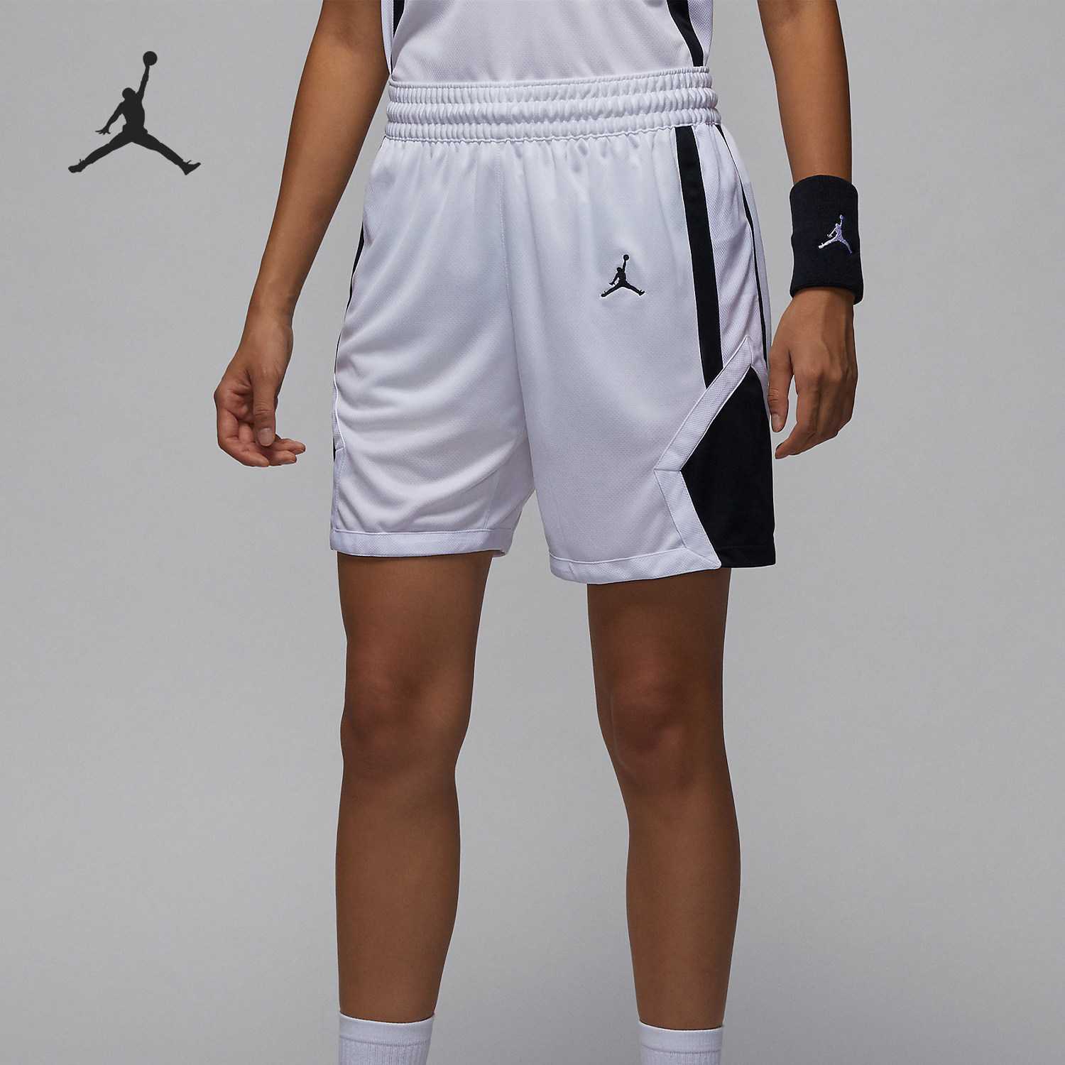 Nike/耐克正品JORDAN女士训练运动宽松透气短裤HF1072-106,运动服/休闲服装,运动中长裤／短裤,淘宝优惠券,粉丝福利购,淘宝优惠卷
