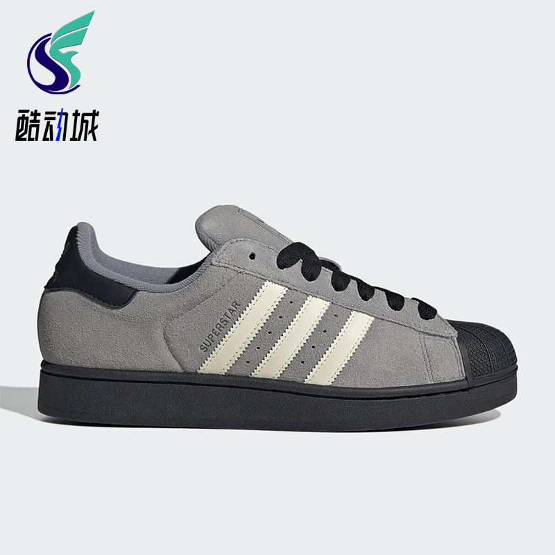 Adidas/阿迪达斯正品三叶草男女运动经典系带休闲轻质板鞋JQ3222
