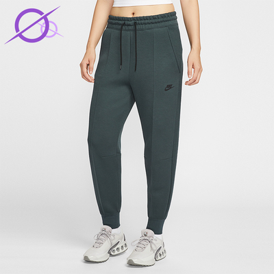 Nike/耐克正品2026春季款女士日常束脚针织中腰长裤FB8331-390