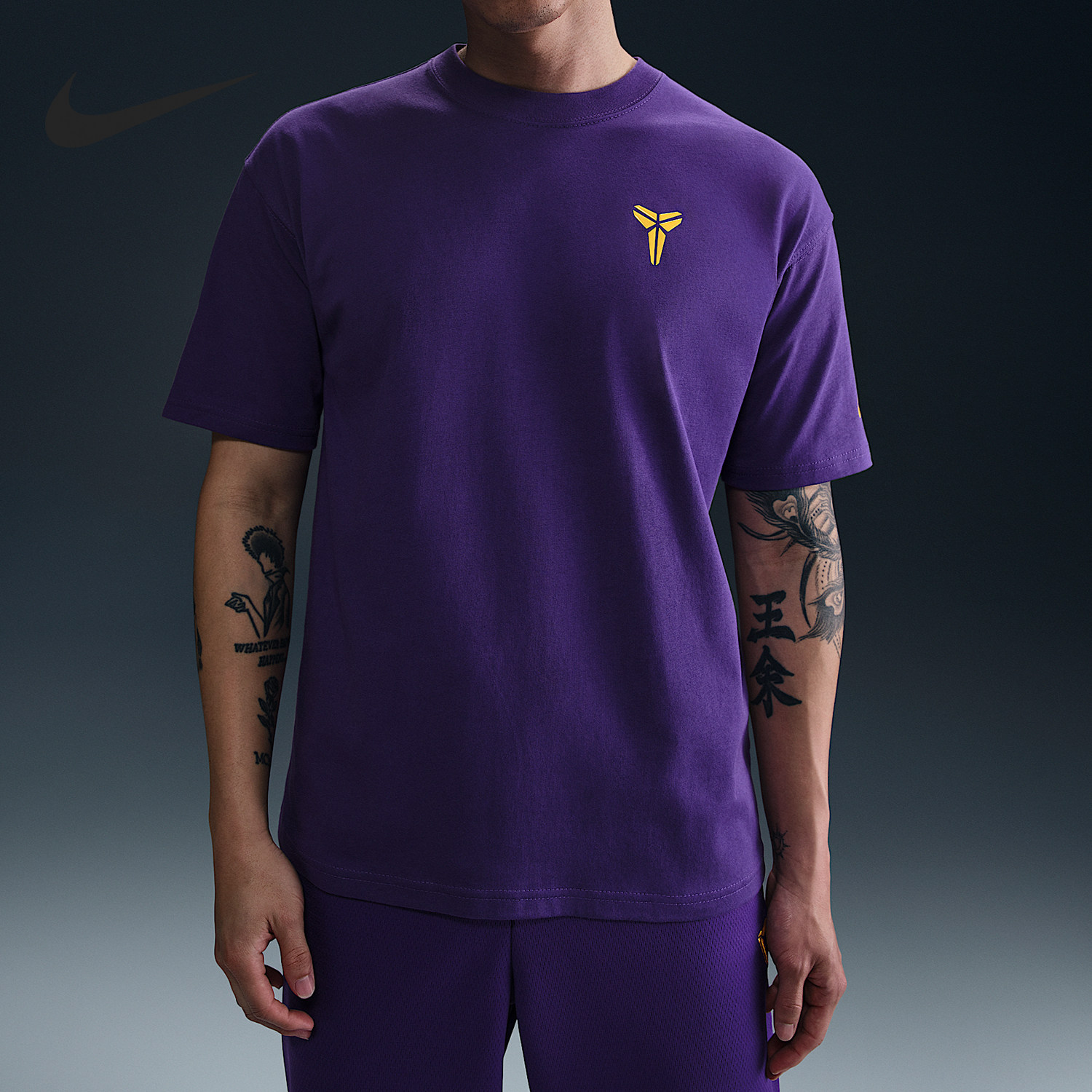 Nike/耐克正品夏季新款男士时尚简约经典篮球运动短袖HJ3319-504