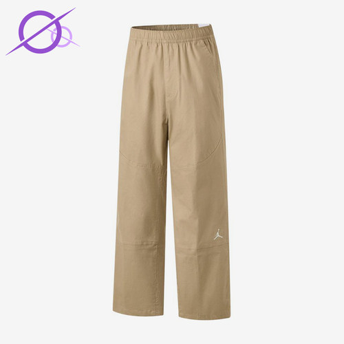 Nike/耐克正品JORDAN新款男卡其色宽松纯色经典休闲裤HF9330-247