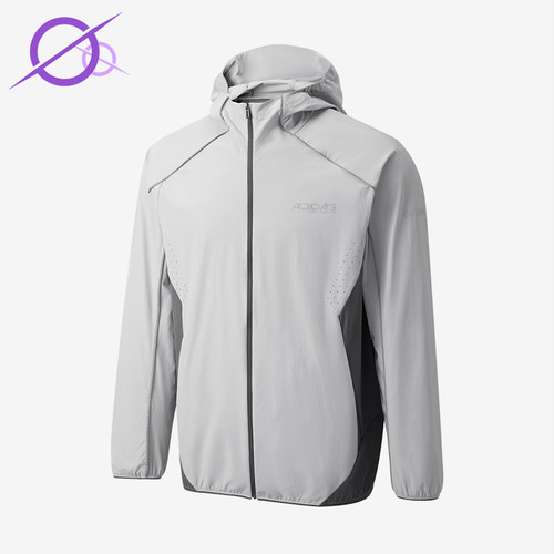Adidas/阿迪达斯正品DRYWV连帽拉链长袖夹克经典男夹克外套KQ5301