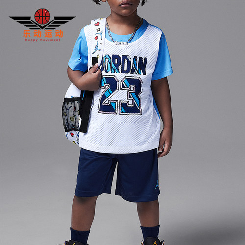 Nike/耐克正品JORDAN小童透气训练透气运动休闲套装II2550-410