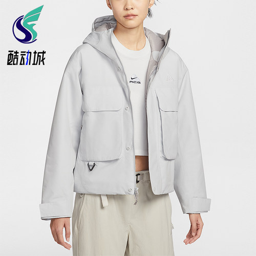Nike/耐克正品2025冬季款女士日常连帽梭织运动外套FV7328-025