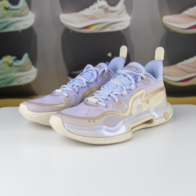 李宁正品驭帅Evolution男子系带透气时尚百搭篮球鞋ABAS161-16