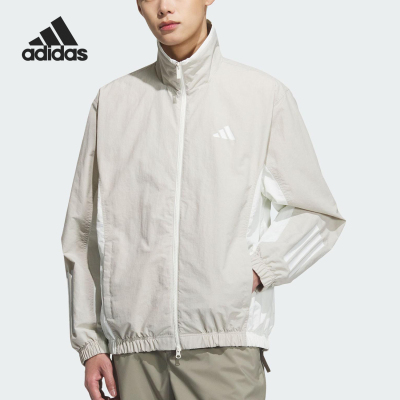 Adidas/阿迪达斯正品WOVEN JACKET男士梭织立领外套KC3921