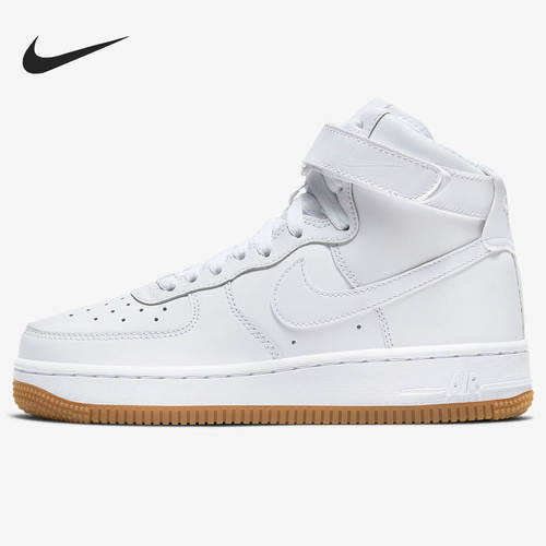 Nike/耐克正品FORCE 1 HIGH GS 大童运动休闲AF1板鞋 DH1058-100