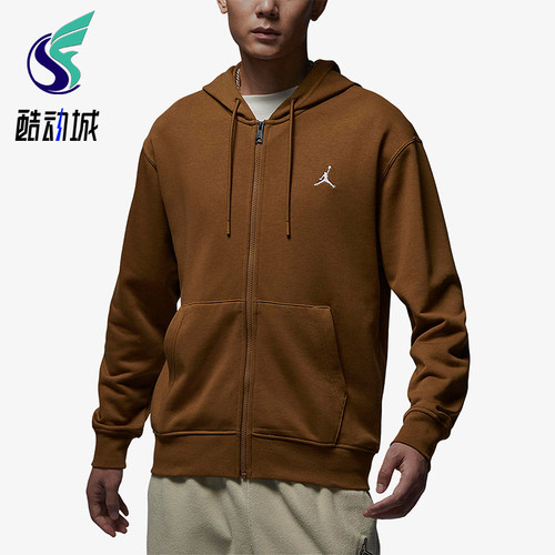 Nike/耐克正品JORDAN男士针织保暖连帽运动经典外套FQ1867-281