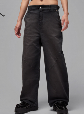 Nike/耐克正品JORDAN女士宽松休闲梭织运动长裤HQ9194-010