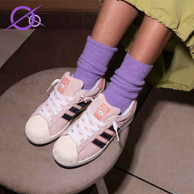 Adidas/阿迪达斯正品三叶草男女运动经典贝壳头耐磨板鞋JQ6778