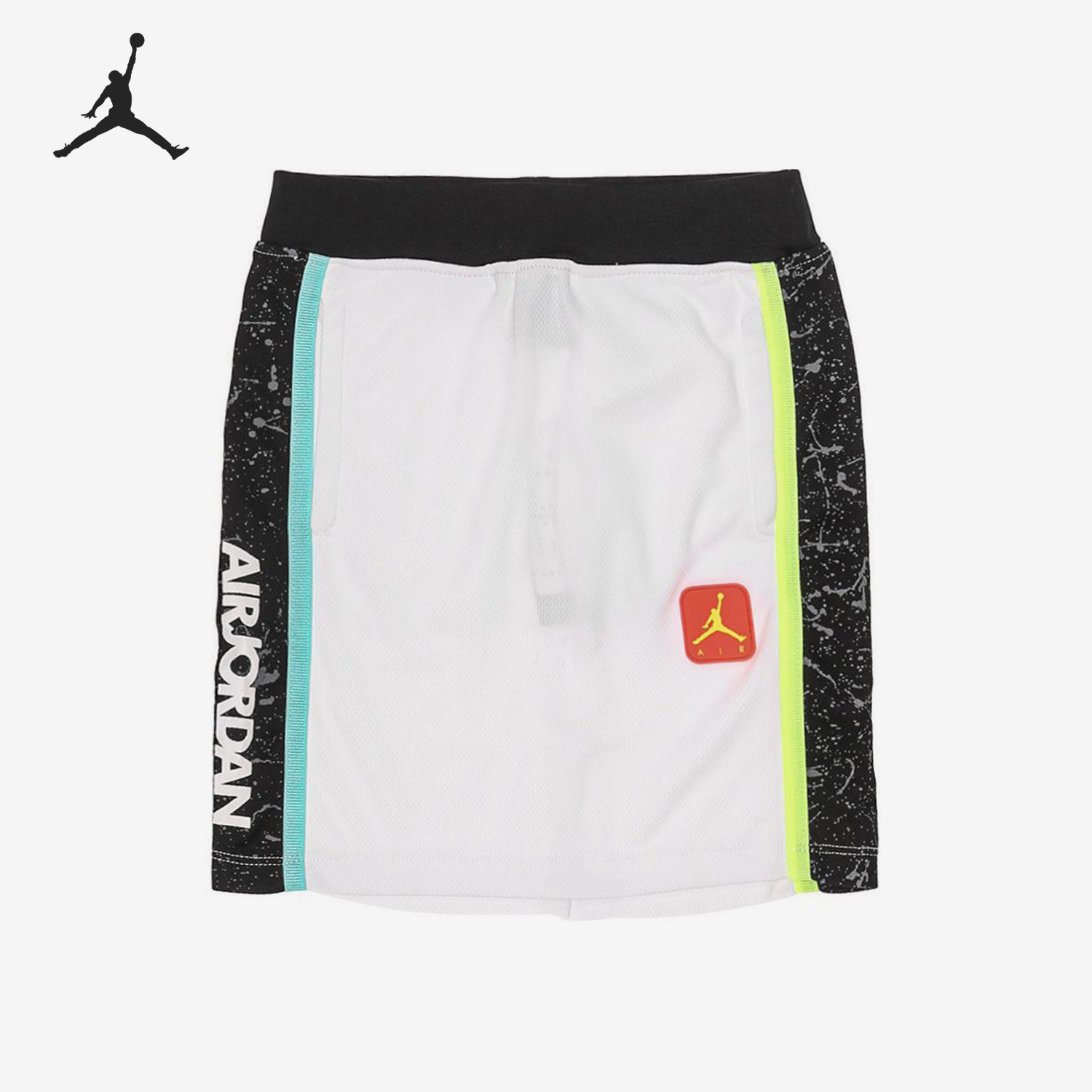 Nike/耐克正品JORDAN小童耐穿拼接运动透气休闲半身裙CZ2126-100