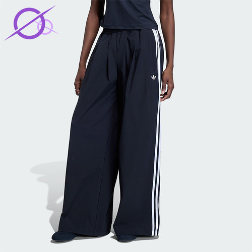 Adidas/阿迪达斯正品三叶草女士运动舒适休闲时尚宽松长裤KY5185