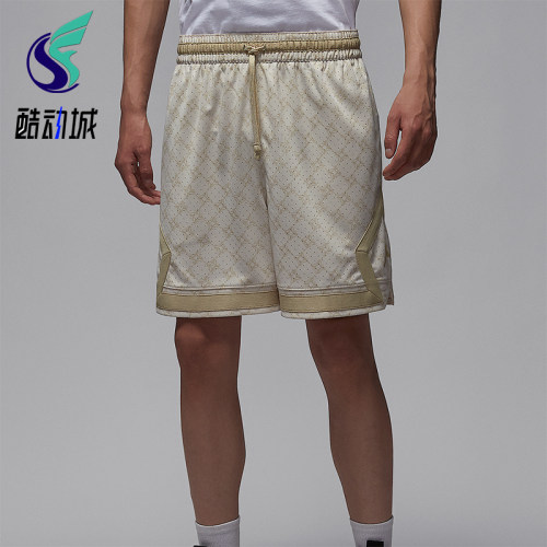 Nike/耐克正品JORDAN男士时尚透气干爽满印运动短裤HQ8664-104