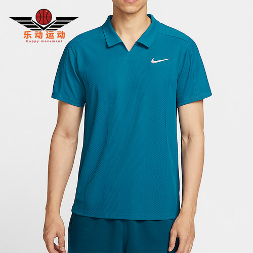 Nike/耐克正品NikeCourtSlamDri-FITADV网球经典POLO衫HM6753-301