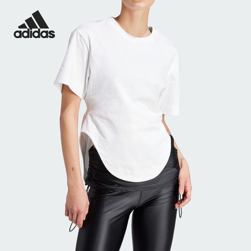 Adidas/阿迪达斯正品SMC CRFD HEM T 女士运动短袖T恤IT8271