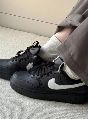 Nike/耐克正品 Gamma Force 黑武士女子厚底休闲板鞋FQ6476-010