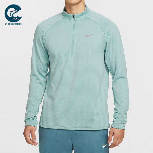 Nike/耐克正品2025冬季男士柔软加绒保暖运动长袖T恤HV2708-017