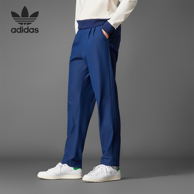 Adidas/阿迪达斯正品三叶草男士训练修身运动高尔夫长裤JF5014