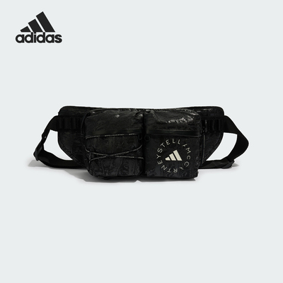 Adidas/阿迪达斯正品BUMBAG SHINE女士户外运动腰包JY4201