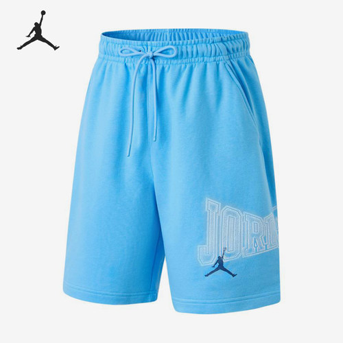 Nike/耐克正品JORDAN新款男蓝色运动时尚经典柔软短裤IR1867-412
