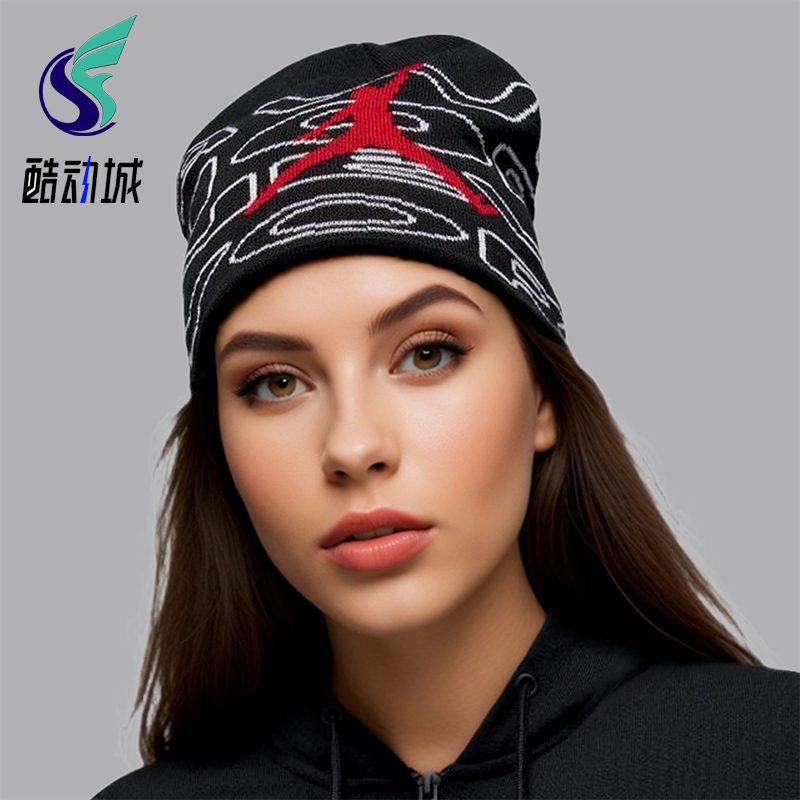 Nike/耐克正品JORDAN男女针织休闲时尚经典运动绒线帽IB8266-010