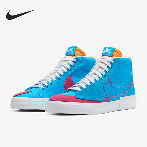 Nike/耐克正品SB Blazer Mid男女中帮时尚轻便板鞋CI3833-400
