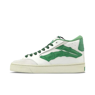 李宁正品少不入川男子复古休闲耐磨轻便高帮运动板鞋AECS031-2