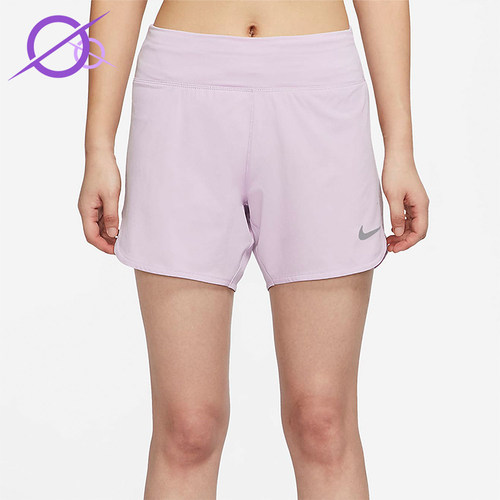 Nike/耐克正品2025女士印花运动透气松紧腰跑步短裤CZ9569-530