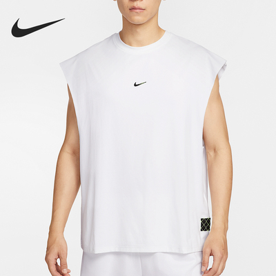 Nike/耐克正品Dri-FIT男士无袖宽松篮球透气上衣HV1889-100
