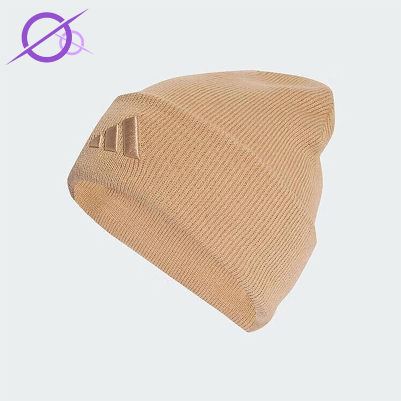 Adidas/阿迪达斯正品NEW LOG BEA CUF男女经典保暖绒线帽KB9148