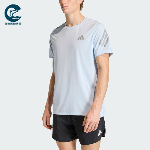 Adidas/阿迪达斯正品ADI365 T-SHIRT男士经典透气跑步短袖JZ7699