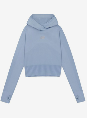 New Balance/NB正品新款女子潮流运动休闲连帽卫衣NDF14322-LBL