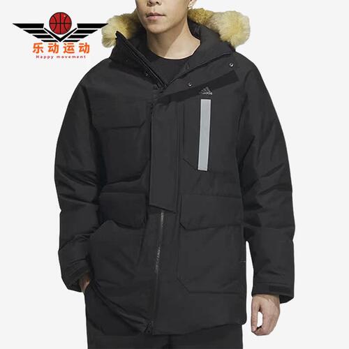 阿迪达斯正品男子休闲羽绒服