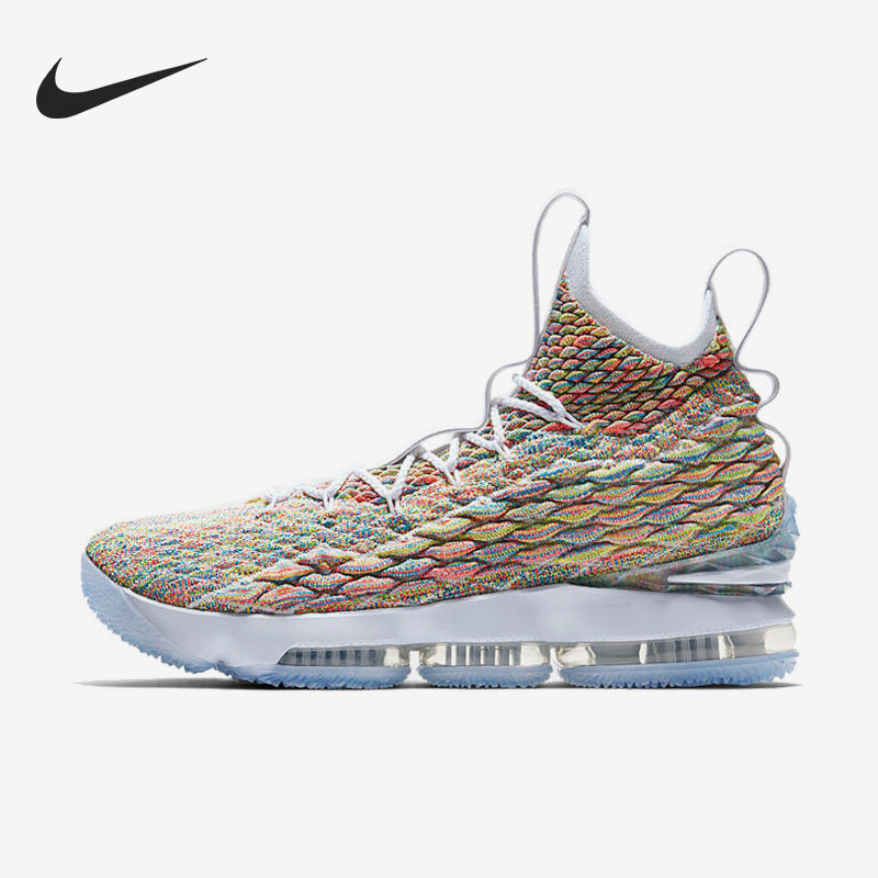 Nike/耐克正品男士系带实战减震防滑中帮篮球鞋897648-900