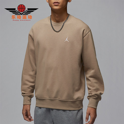 Nike/耐克正品JORDAN男士宽松保暖圆领运动卫衣FV7296-257