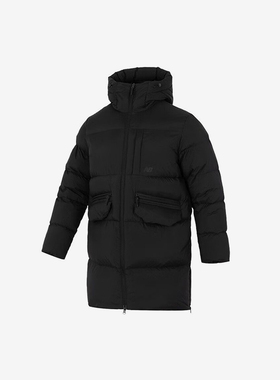 New Balance/NB正品2025新款男子时尚拉链连帽羽绒服NPE41341-BK