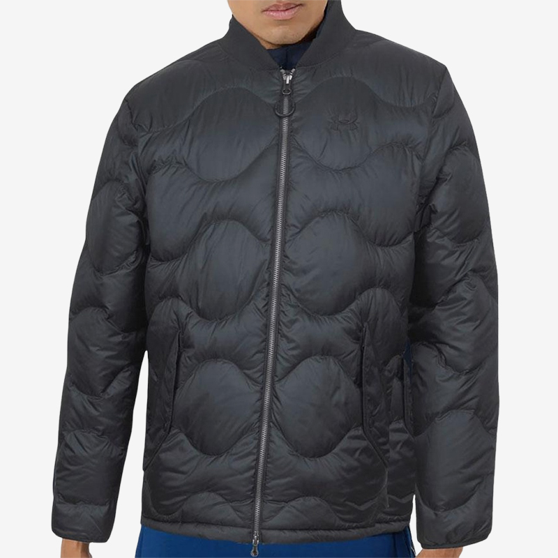 UA/安德玛正品新款男女同款轻盈保暖拉链立领羽绒服1389320-001