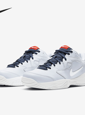 Nike/耐克正品Court Lite 2男士耐磨低帮系带网球鞋AR8836-006
