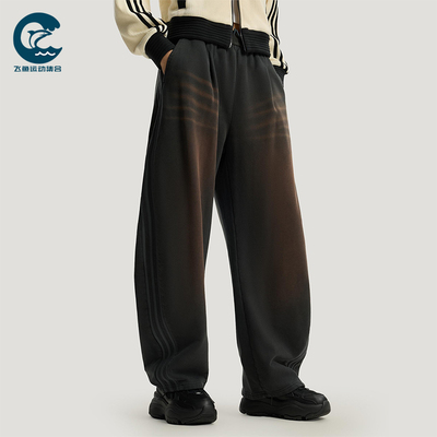 Adidas/阿迪达斯正品三叶草女士耐穿宽松运动休闲日常长裤IA7518