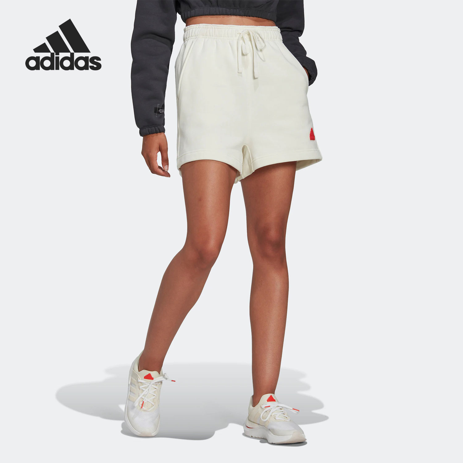 Adidas/阿迪达斯正品当季新款训练女子运动舒适短裤HM2872