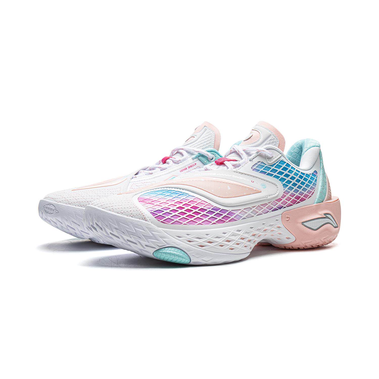 李宁正品反伍5 LOW男子轻便透气耐磨运动训练实战篮球鞋ABFW003