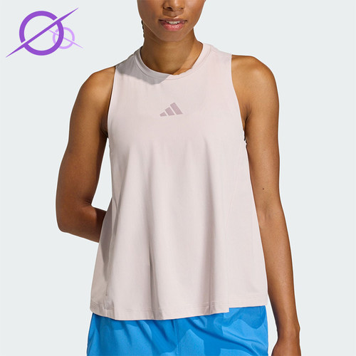 Adidas/阿迪达斯正品TECH INT TANK女士健身运动高强度T恤JZ5630