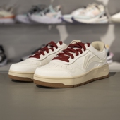 AGCV090 李宁正品 天迹女子复古低帮百搭厚底耐磨抓地运动休闲鞋